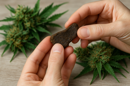 Méthodes d'extraction de résine CBD