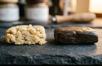 résine CBD ice water hash pressé